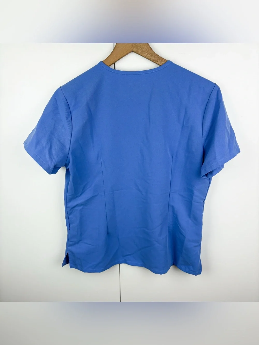 Figs Catarina One Pocket Scrub Top Ceil Blue Small Petite Doctor Nurse Medical_4